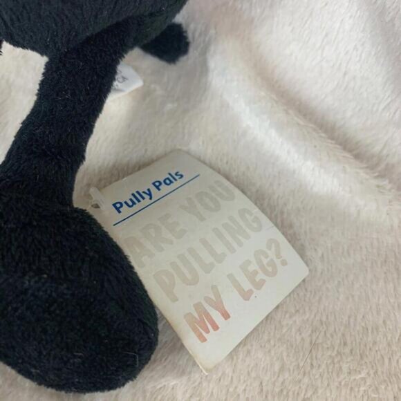 University Of New Brunswick UNB Pully Pals Stuffed Black Dog Toy Fun Memorabilia - Picture 2 of 9
